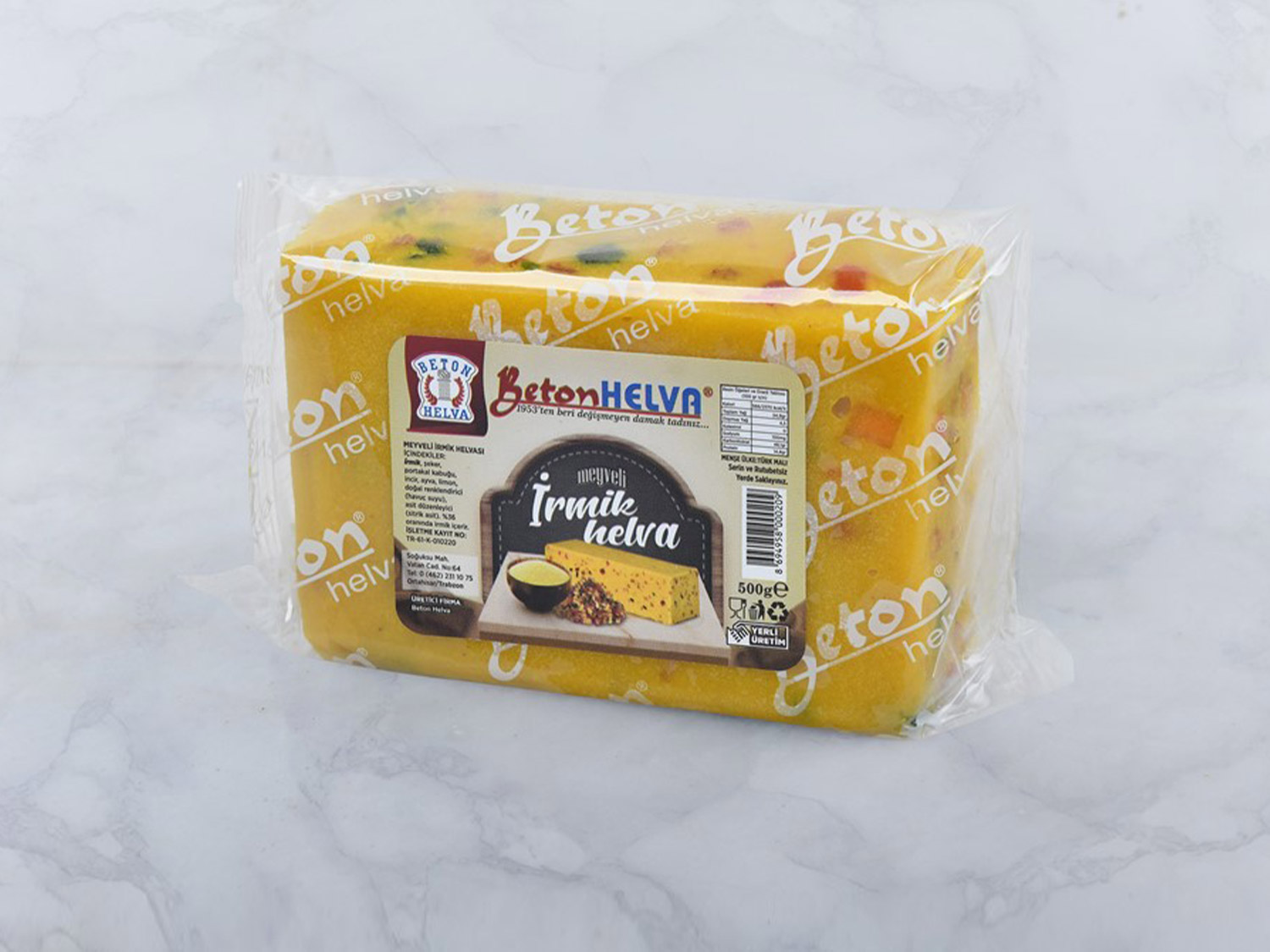 Meyveli İrmik Helva Paket (500gr.)
